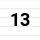 13 0.31in. Lined