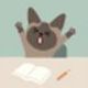 Reading Cat