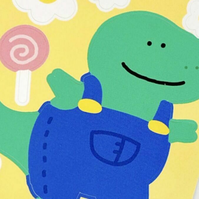 09 Overalls Dino