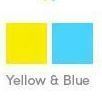 Yellow & Blue