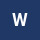 Blue (White Self-adhesive)