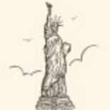 Statue of Liberty (Yellow)