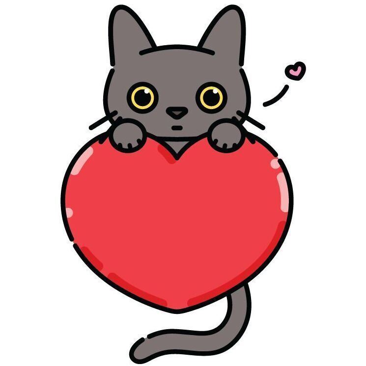 Cat (Heart)