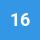 16 Colors (Blue)