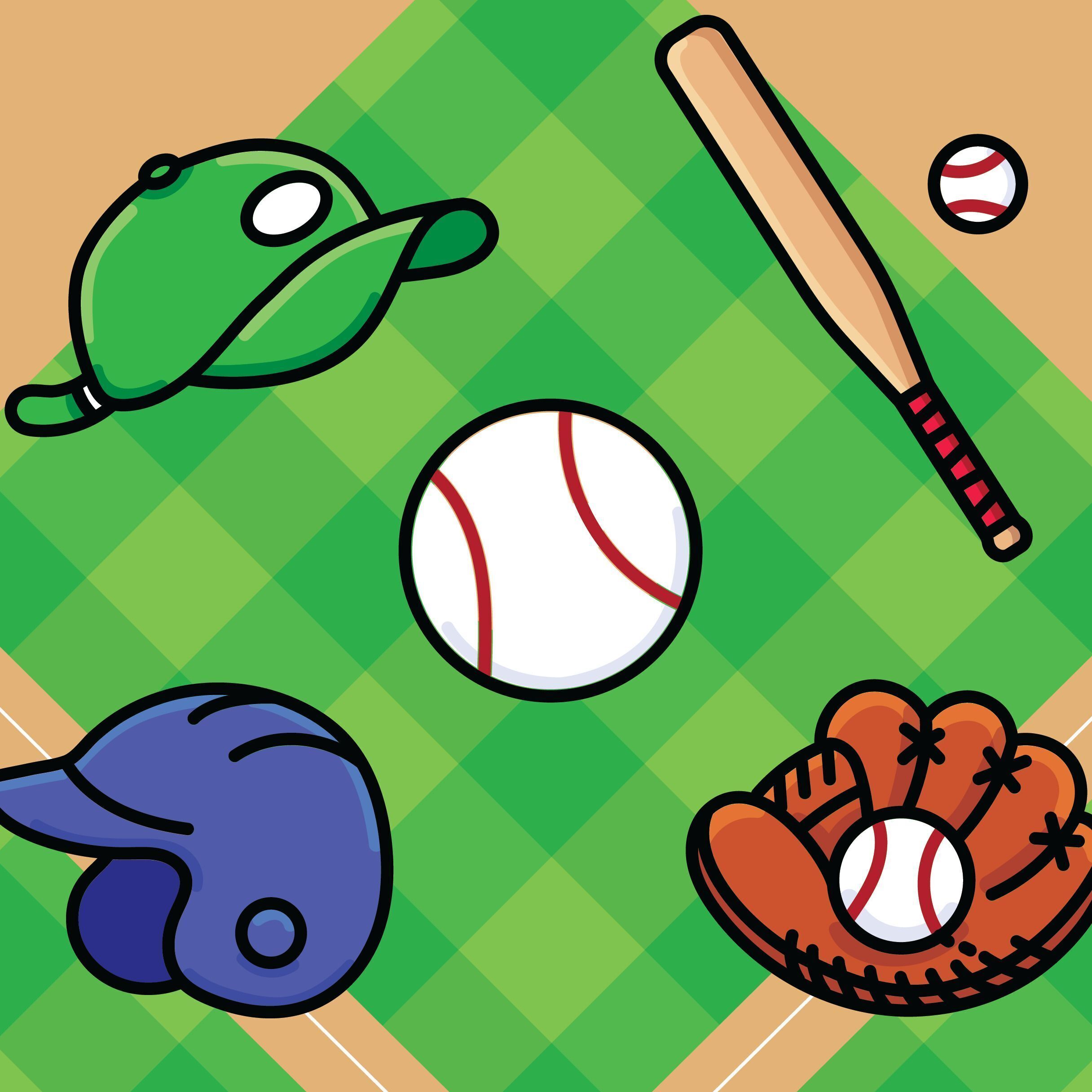 Baseball Things (L)
