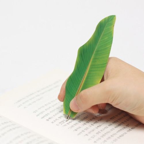 Banana Leaf Bookmark Pen