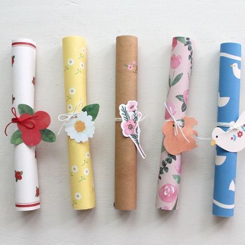 Rolled Up Letter Set