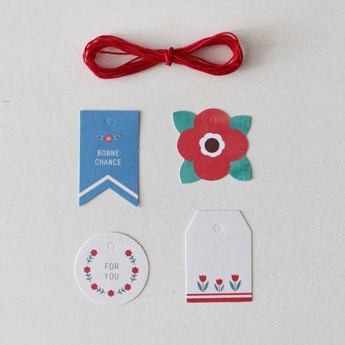 Mini Retro Gift Tag - Image 2