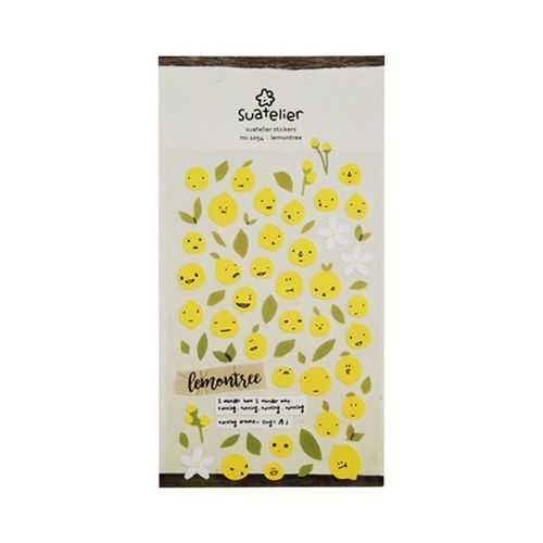Lemon Emoji Deco Sticker