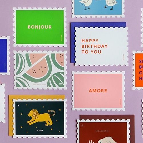 Stamp Message Card