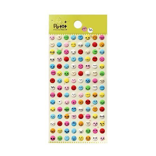 Mini Epoxy Emoji Sticker