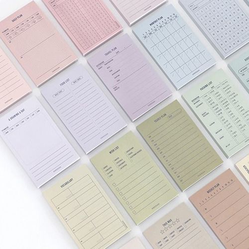Themed Mini Plan Memo Pad - Image 19