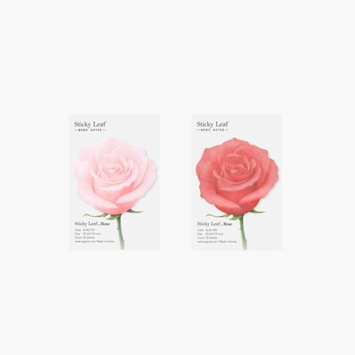 Small Rose Sticky Note
