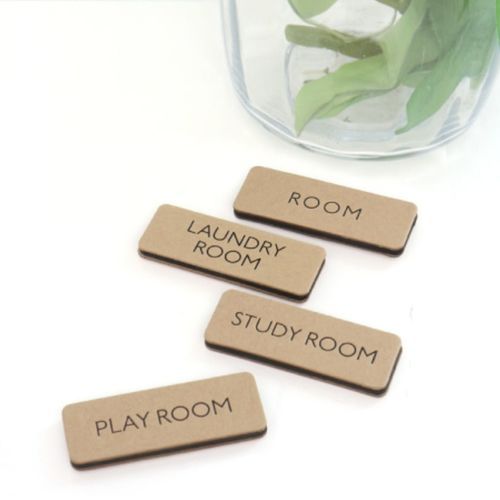 Kraft Basic Door Sign