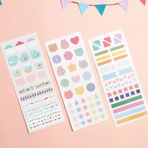 Satin Deco Label Sticker
