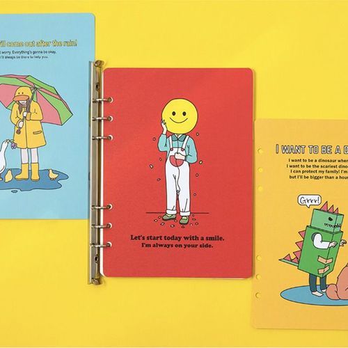 Color Point 6 Ring A5 Cover Paper Refill - Image 6