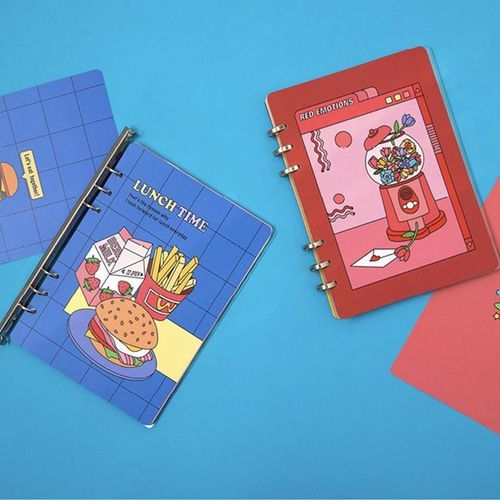 Color Point 6 Ring A5 Cover Paper Refill - Image 7