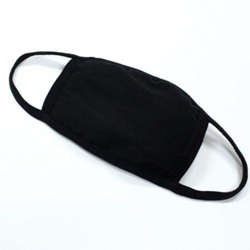 Black Cotton Mask