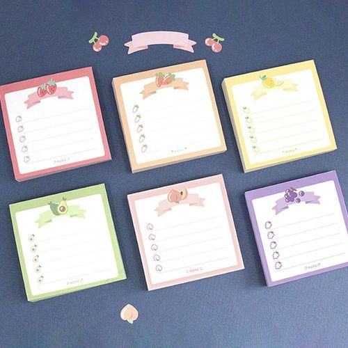 Fruit Ribbon Memo Pad