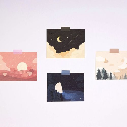 Memory of the Moon Postcard - Image 2