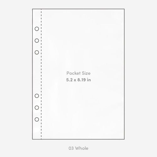 Double-sided 6 Ring A5 Pocket Refill - Image 8