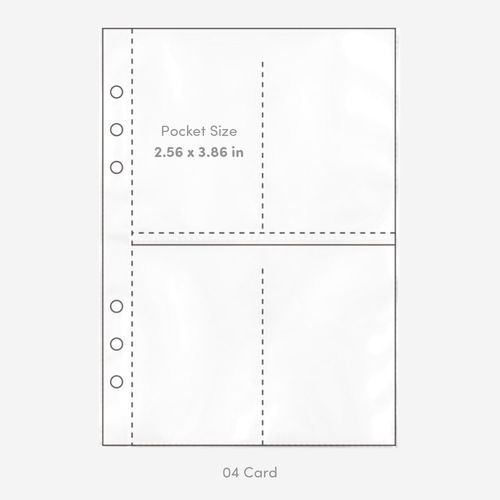 Double-sided 6 Ring A5 Pocket Refill - Image 10