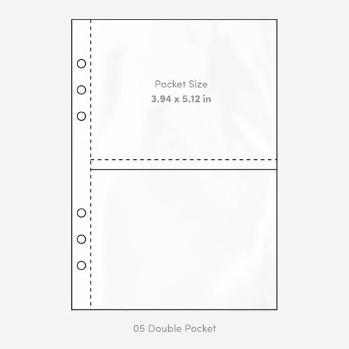 Double-sided 6 Ring A5 Pocket Refill - Image 12