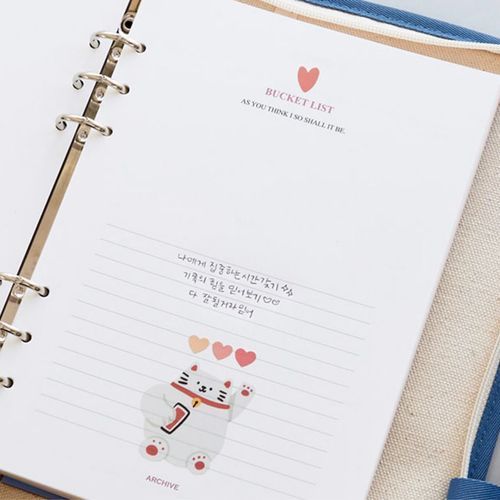 MYO 6 Ring A5 Planner Refill - Image 21