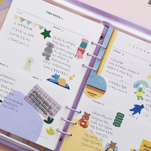 MYO 6 Ring A5 Planner Refill - Image 27