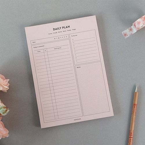 Life A5 Schedule Notepad - Image 6