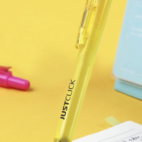 Small Just Click Retractable Highlighter - Image 8