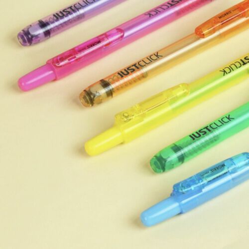 Small Just Click Retractable Highlighter