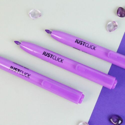 Medium Just Click Retractable Highlighter - Image 9