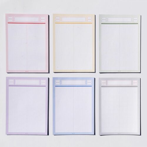 Label B5 Grid Notepad v1