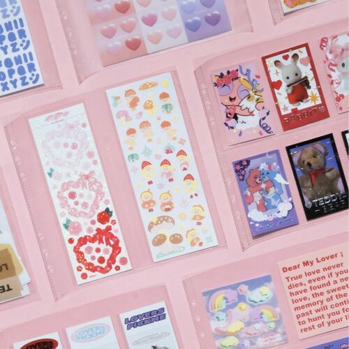 6 Ring A5 Wide Double-sided Pocket Refill