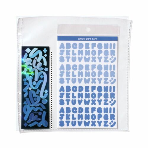 6 Ring A5 Wide Double-sided Pocket Refill - Image 5
