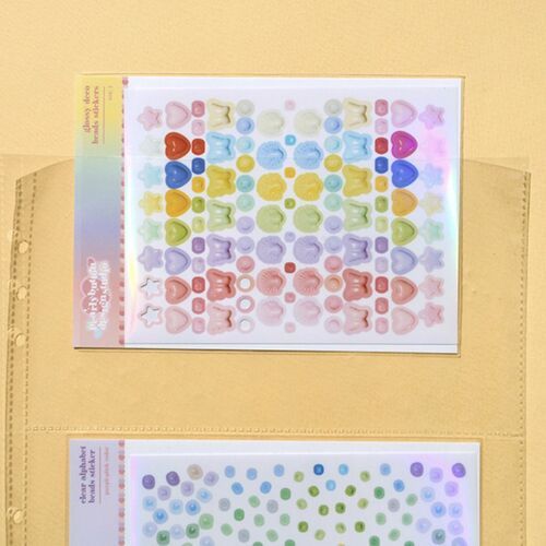 6 Ring A5 Wide Double-sided Pocket Refill - Image 10