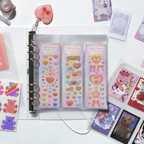 6 Ring A5 Wide Double-sided Pocket Refill - Image 11