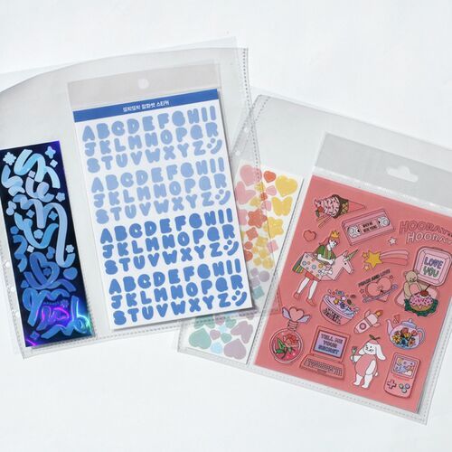 6 Ring A5 Wide Double-sided Pocket Refill - Image 14