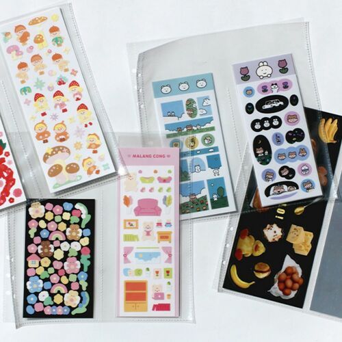 6 Ring A5 Wide Double-sided Pocket Refill - Image 15
