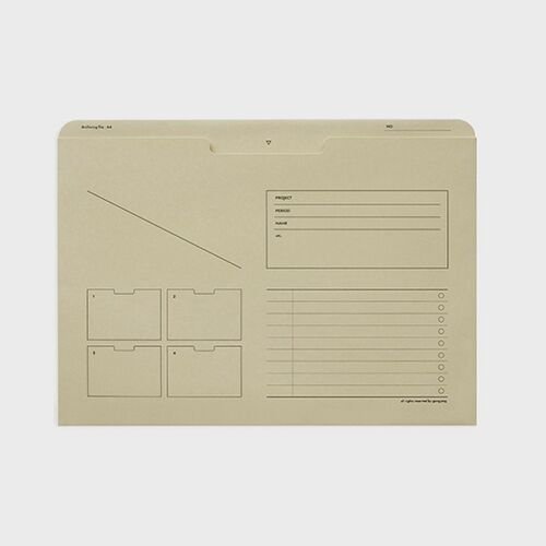 A4 Analogue Archiving Pocket Holder - Image 5