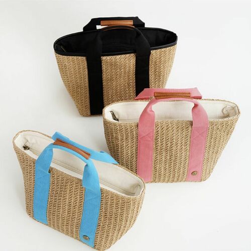 Medium Rattan Cooler Bag