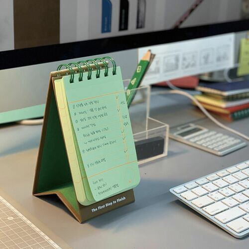 Checklist Spiral Standing Notebook - Image 2
