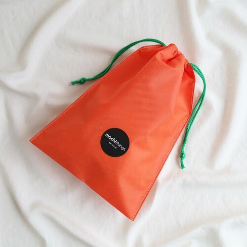 2pcs Carrot Drawstring Bag