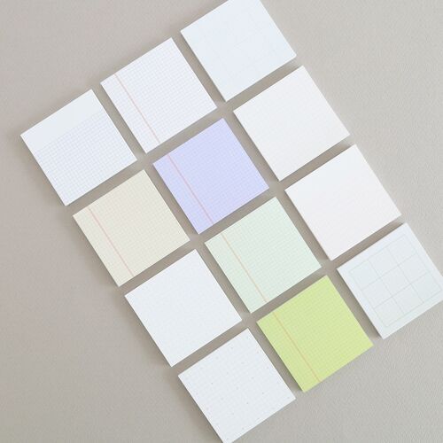Grid Pattern Sticky Note v1 - Image 9