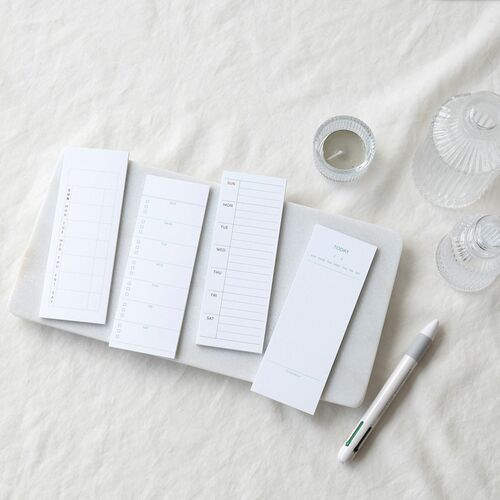 Slim Schedule Sticky Note v1