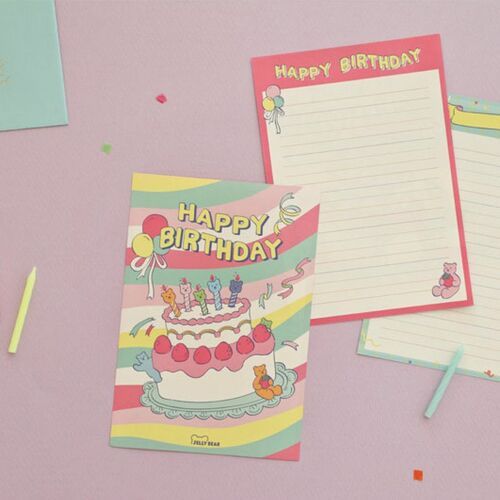 Jelly Bear Letter Set v2