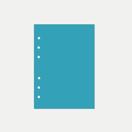 Magic Color 6 Ring A5 Plain Note Refill - Image 30