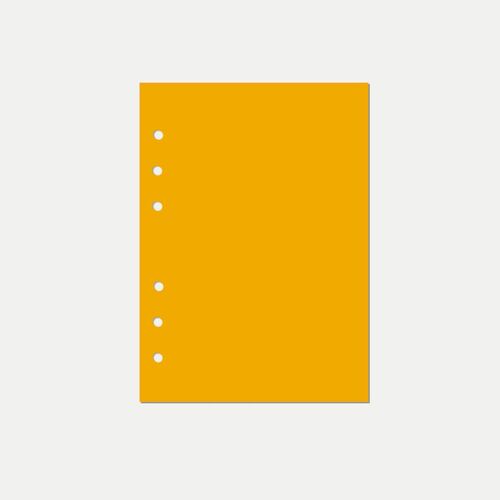 Magic Color 6 Ring A5 Plain Note Refill - Image 18