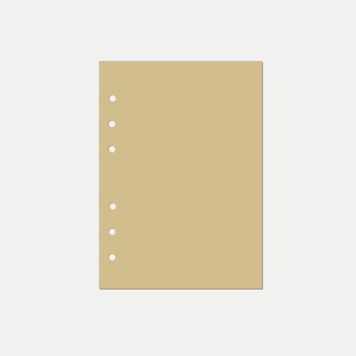 Magic Color 6 Ring A5 Plain Note Refill - Image 10